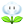 Cloud Flower Badge